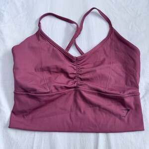 Elevate Longline Sports Bra - Rose Brown size small